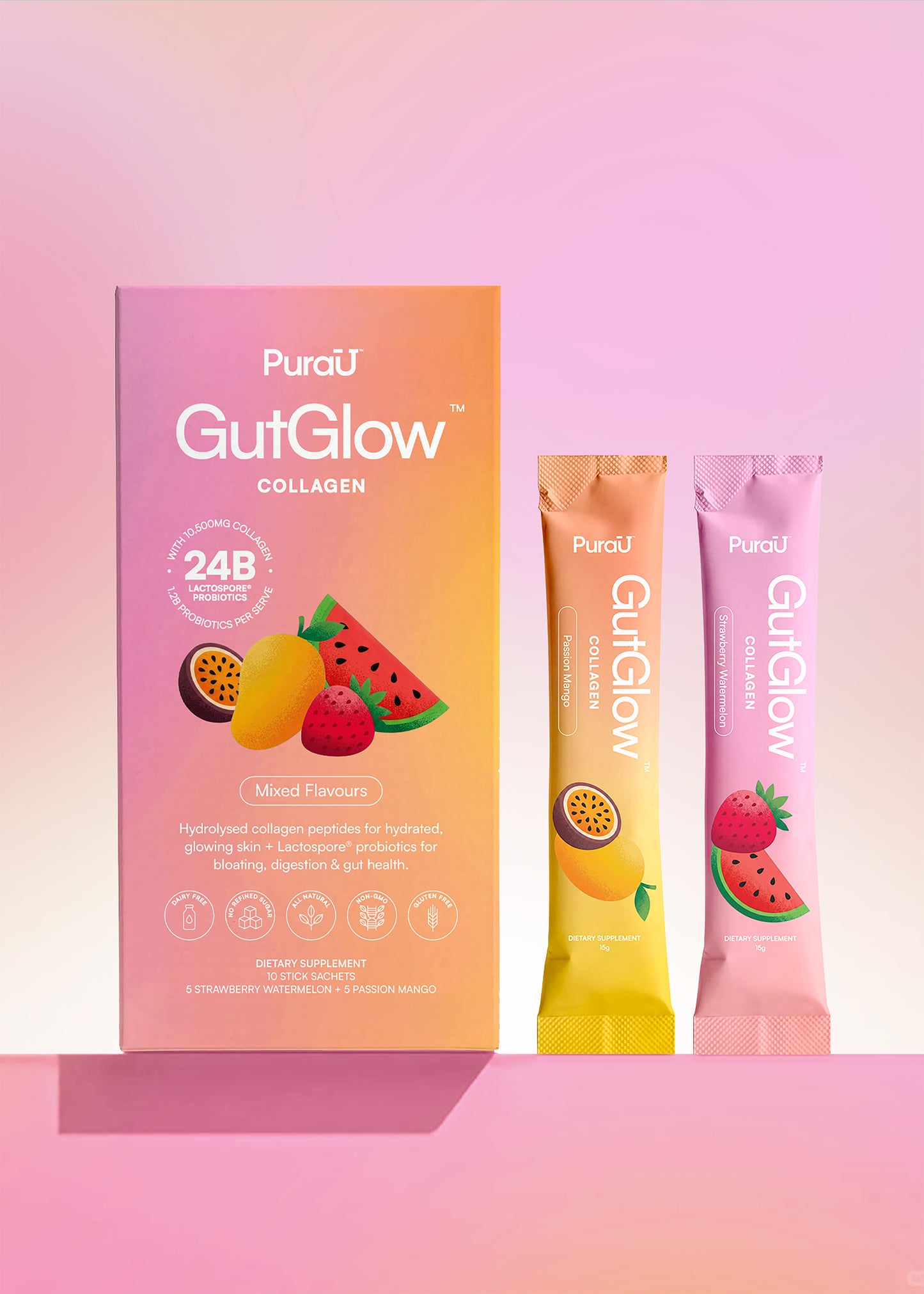 GutGlow Mixed - 10 Sachets